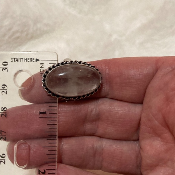 Rose Quartz ring - Picture 11 of 11